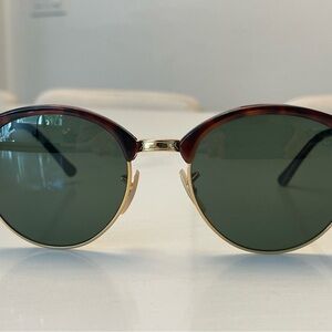 Ray-Ban Gold Frame Sunglasses